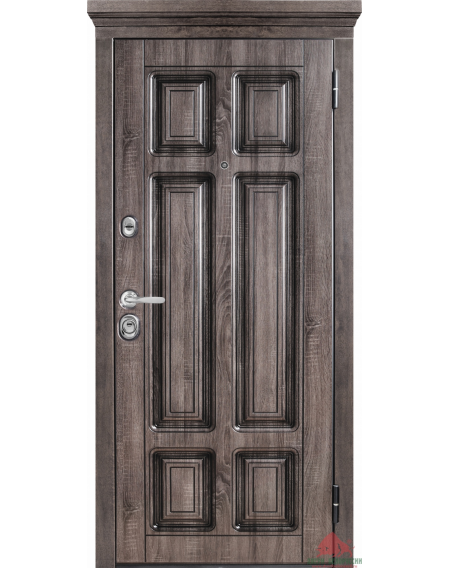 Дверь входная металлическая М706/3 Дуб серый
