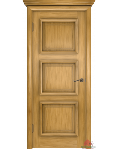 Дверь межкомнатная Белла-3 дуб натуральный ПГ