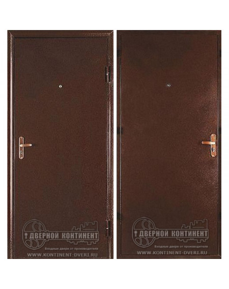 Входная металлическая дверь Дверной Континент Техно (Металл / Металл)