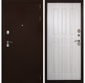 Входная металлическая дверь Дверной Континент Гарант 100 (Дуб беленый)